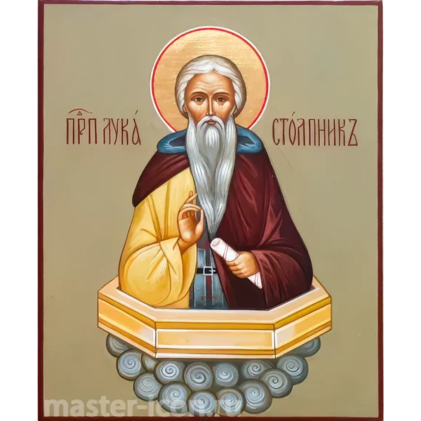 Икона Лука Столпник Халкидонский