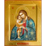 Рукописная икона Взыскание Погибших